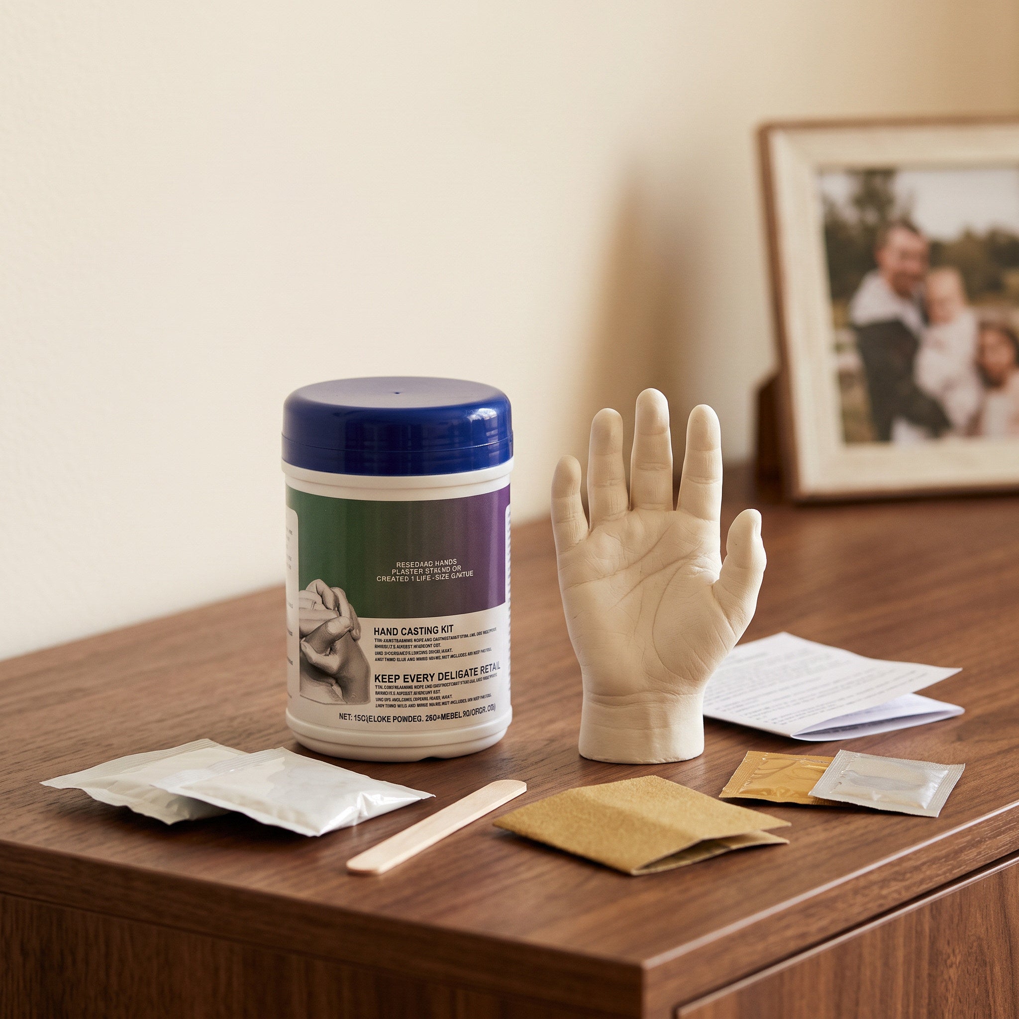 Your hand, preserved in lifelike detail