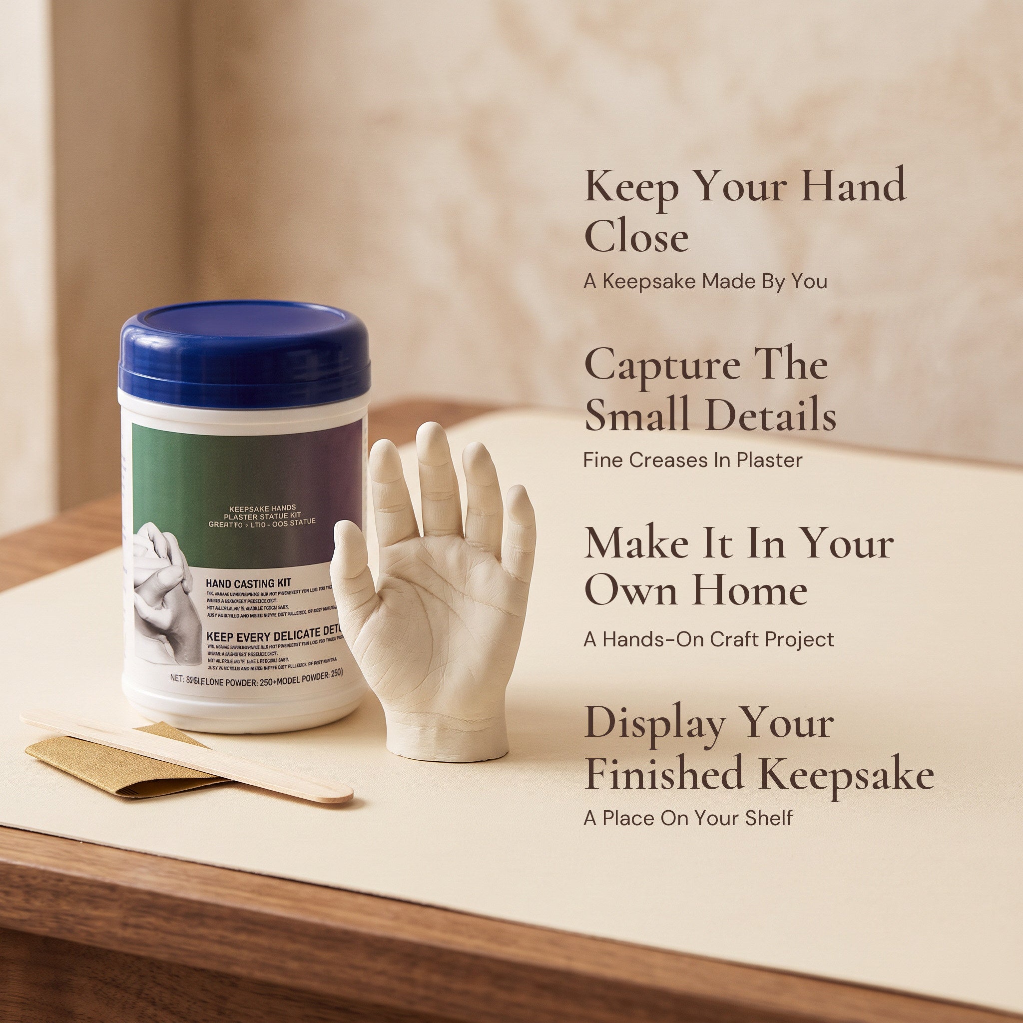 A keepsake made from your own hand